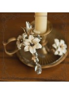 Hoshibako Works Lily Crystal Brooch and Necklaces(Pre-Order/Full Payment Without Shipping)
